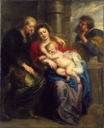 La Sainte Famille avec Sainte Anne, vers 1630-1635